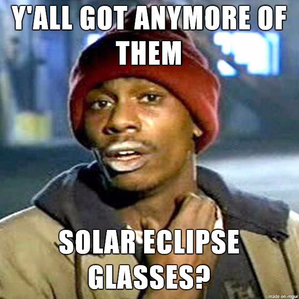 Damn, sun, sales are eclipsing demand...