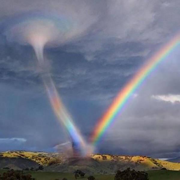 Tornado vs Rainbow