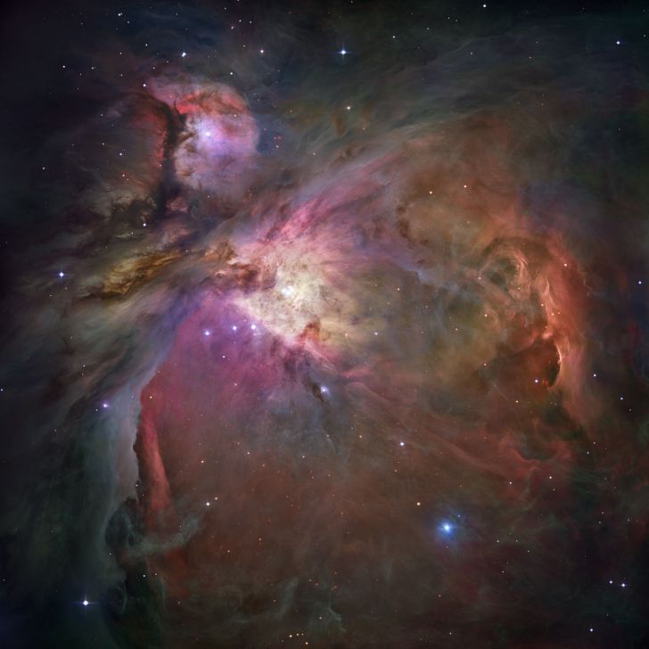 Hubble's sharpest view of the Orion Nebula