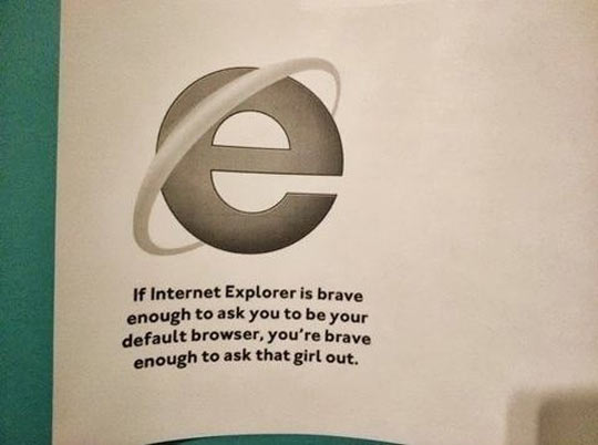 Internet Explorer logic