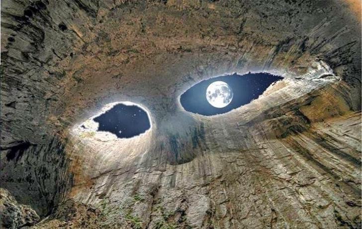 The Eyes of God- Prohodna cave in Bulgaria