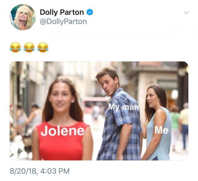 Dolly Parton is learning to meme