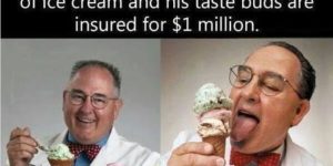 An ice cream tasting job