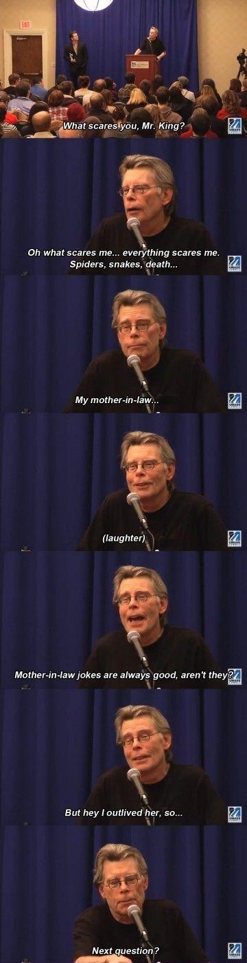 Ladies and Gentlemen, Stephen King,