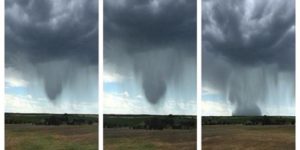 Rainbomb by storm chaser Bryan Snyder.