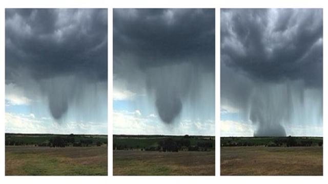 Rainbomb by storm chaser Bryan Snyder.