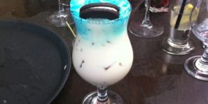 Cookie Monster Cocktail.