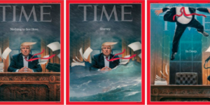 Time Magazine Covers: February 2017, April 2018, and September 2018