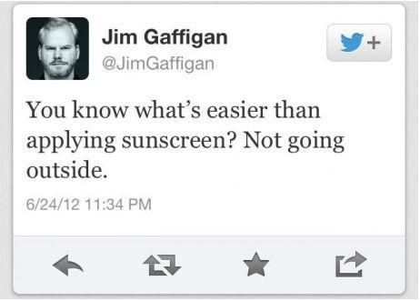 You know what's easier than applying sunscreen?