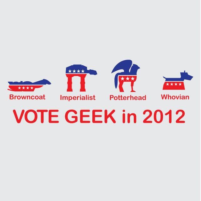 Vote Geek in 2012.