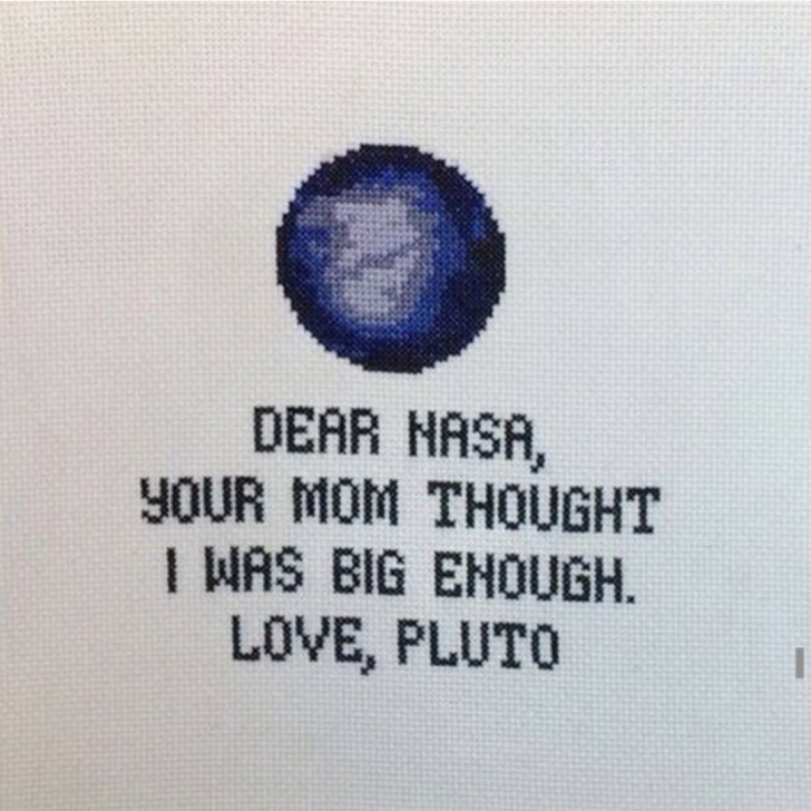 Pluto gettin all sassy