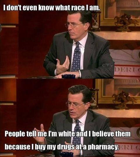 What race is Stephen Colbert?
