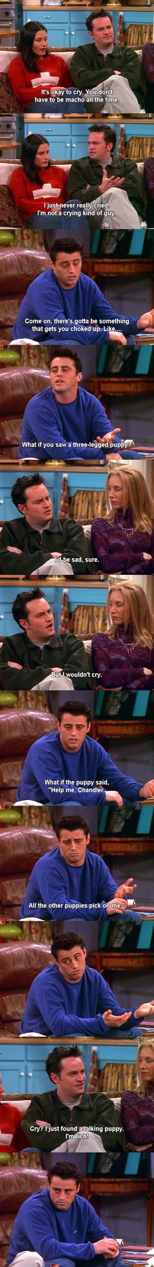 It's okay to cry.