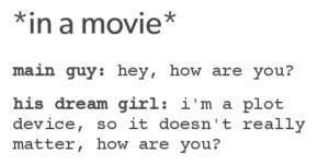 *in a movie*