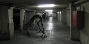 The parking garage lurker will kindly lead you to the next available parking spot.