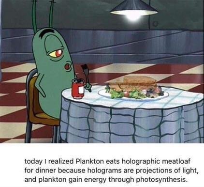 Holographic meatloaf