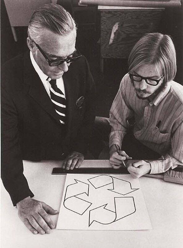 Gary Anderson, the guy who, at age 23, designed one of the most recognizable logos of all time