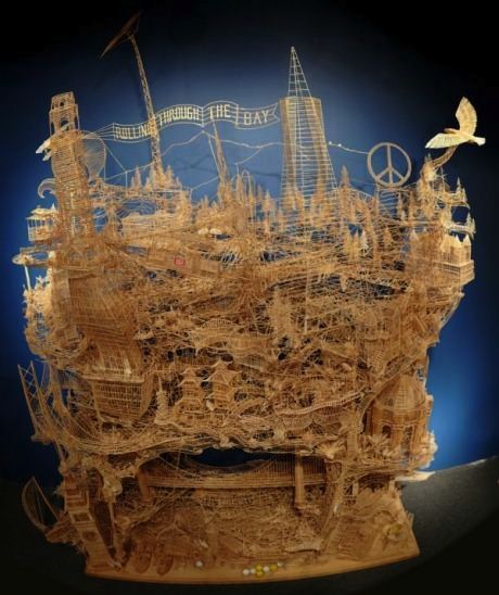 100,000 toothpicks and 35 years later...