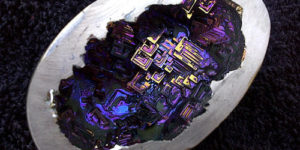 A Bismuth Geode. Looks like a cyborgenetic egg
