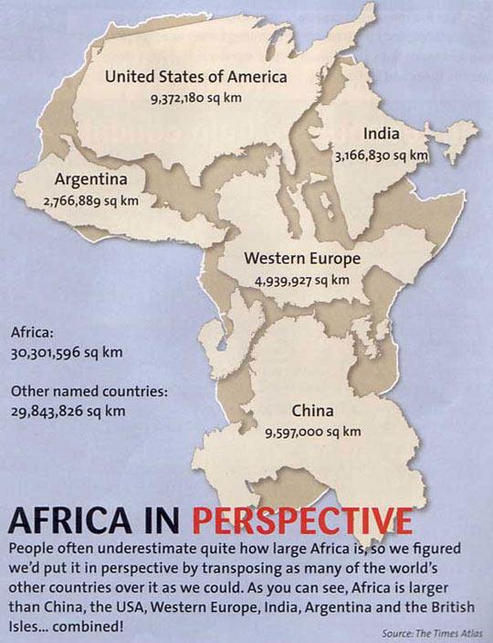 Africa Is Gigantic