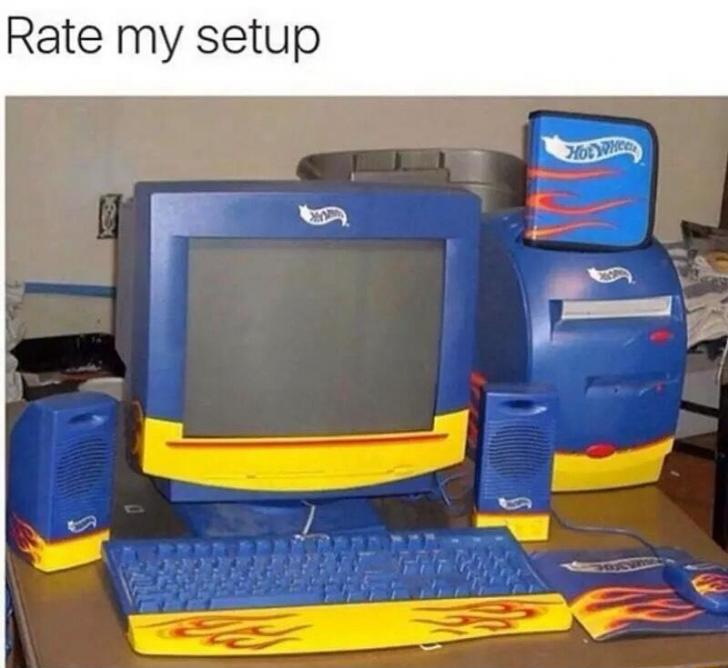 Rate my setup