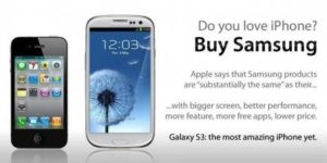 Do you love iPhone? Buy Samsung!