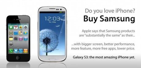 Do you love iPhone? Buy Samsung!