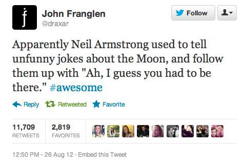 Remembering Neil Armstrong.