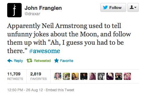 Remembering Neil Armstrong.