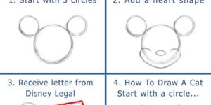 How to Draw Mickey Mouse