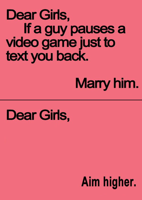 Dear girls
