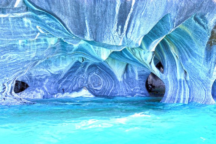 Marble Caves in Patagonia