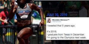 She said it. Then, she did it.