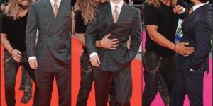Aquaman travolting Superman’s moment on the red carpet