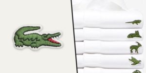 Lacoste is replacing their crocodile with endagered species for awareness