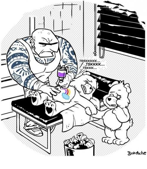 Care Bears are hard.