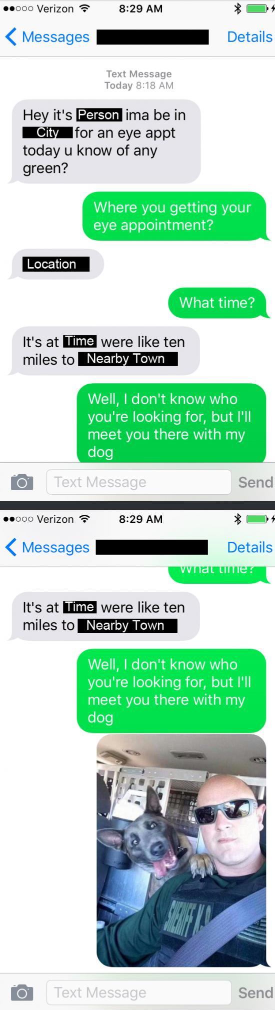 You got the wrong number, buddy…