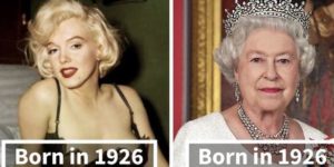 Marilyn Monroe and Elizabeth Alexandra Mary were both born in 1926
