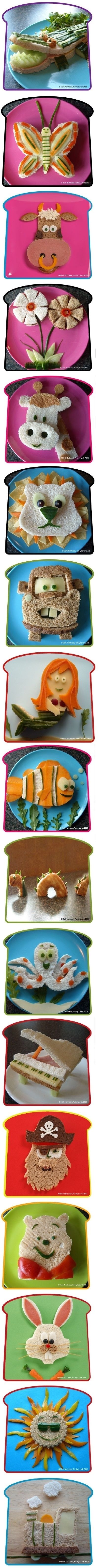 Just some sandwich art.