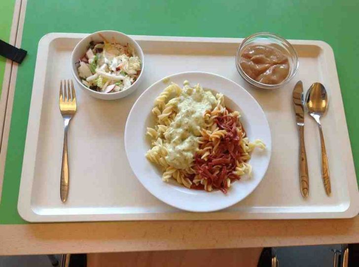 Lunch for high schoolers in Germany....