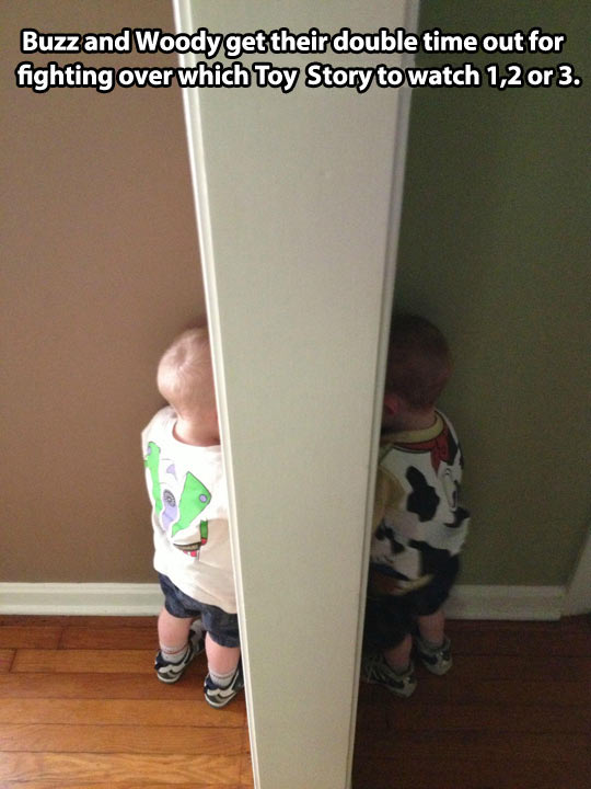 The cutest timeout ever.
