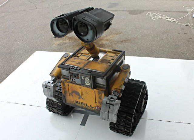 WALL-E in real life.