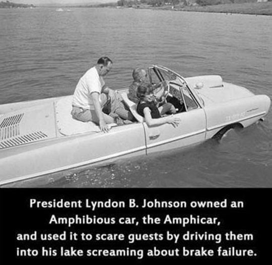 President Lyndon B. Troll