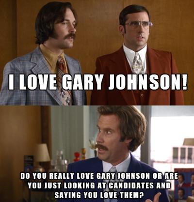I Love Gary Johnson...