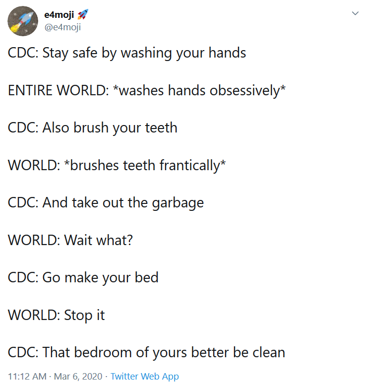 Stay clean out there.