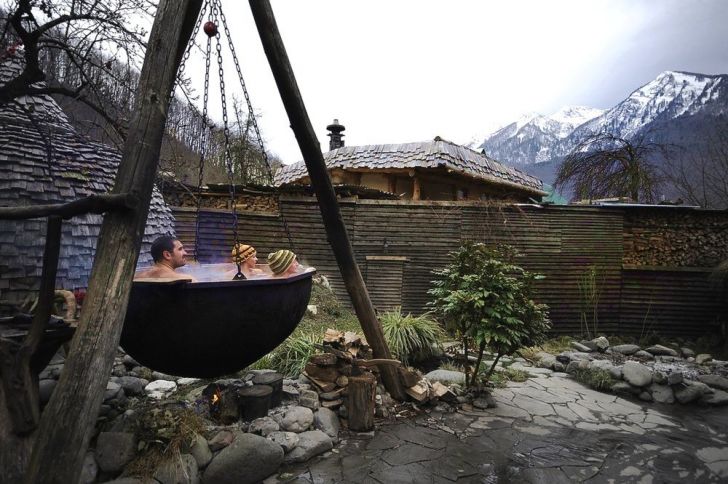 Hot Tub in Russia