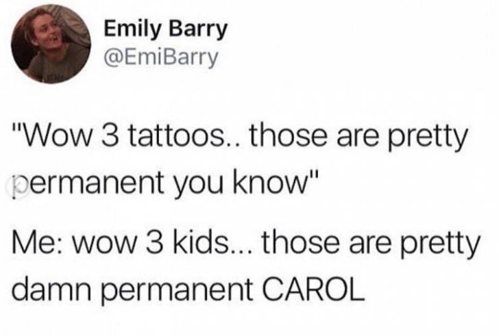 Yeah OKAY Carol