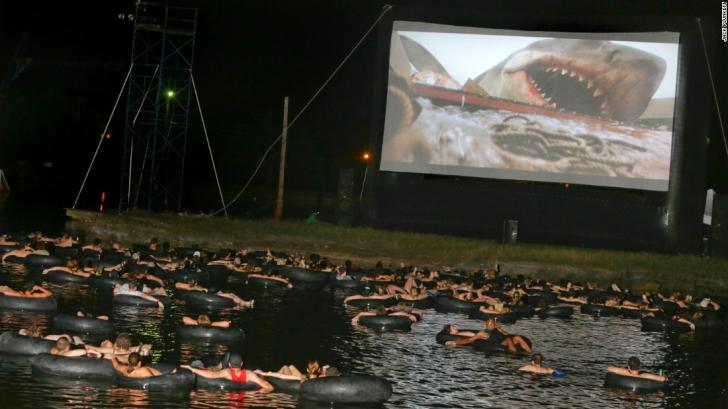 I couldn't watch Jaws here...