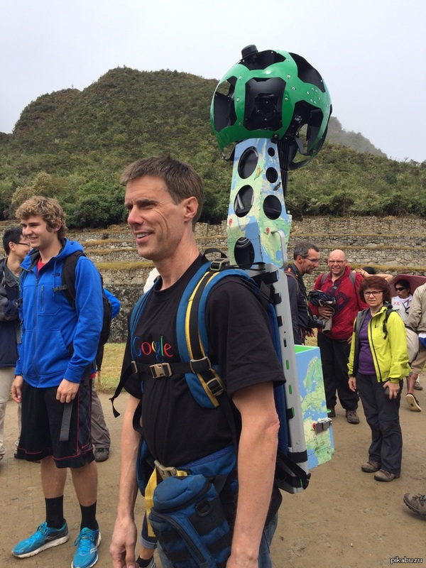 Google maps @ Machu Picchu