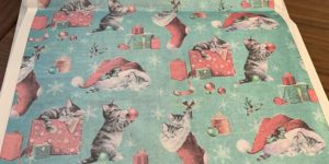 Local newspaper has a full page of cats for wrapping paper.  Online news can’t compete with that.